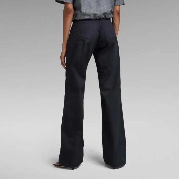 Cargos and Chinos Women GStar RAW Judee Low Waist Loose Pants Salute