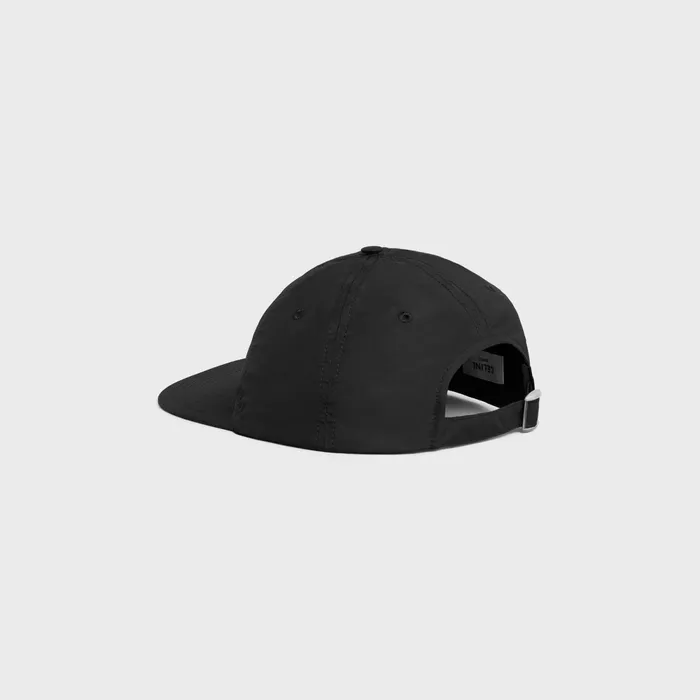 Celine Skate Cap In Lightweight Nylon Black Men CELINE HATS AND SOFT ACCESSORIES