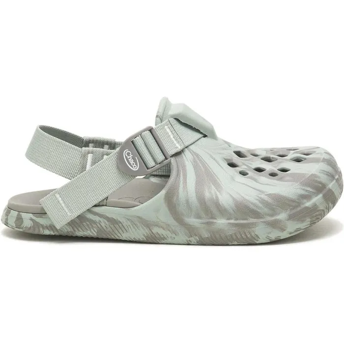 Clogs and SlipOns Women Chaco Chillos Clog Green Mist