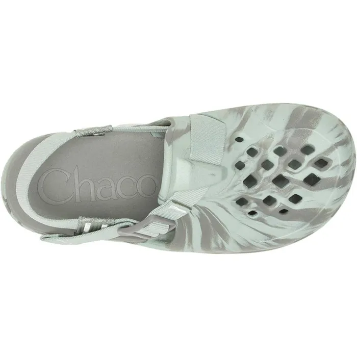 Clogs and SlipOns Women Chaco Chillos Clog Green Mist Clogs and SlipOns Women Chaco Chillos Clog Green Mist