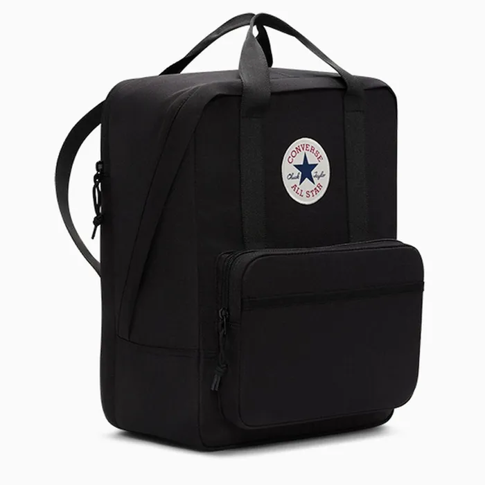 Converse Bags and Backpacks Small Square Backpack Converse Black 8211 MenWomen