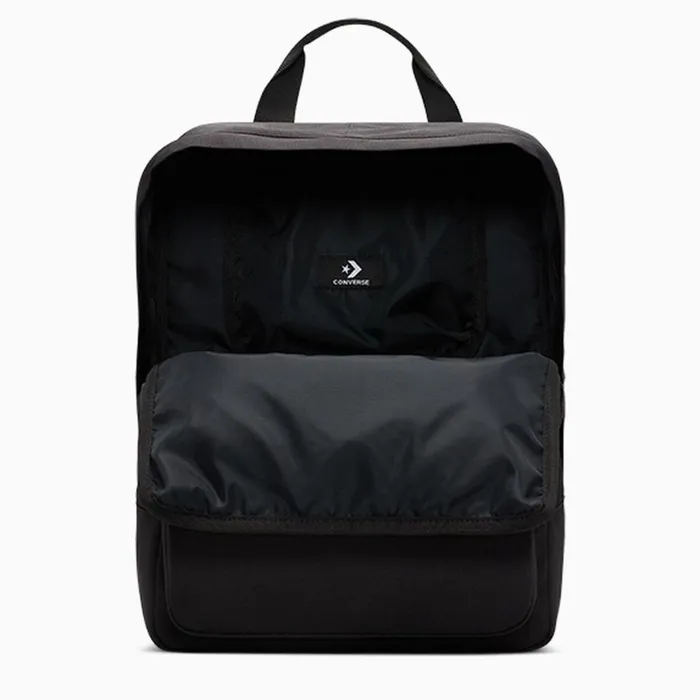 Converse Bags and Backpacks Small Square Backpack Converse Black 8211 MenWomen