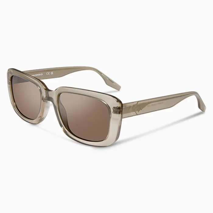 Converse Hats and Sunglasses Fluidity Rectangle Sunglasses Crystal Beach Stone 8211 MenWomen Converse Hats and Sunglasses Fluidity Rectangle Sunglasses Crystal Beach Stone 8211 MenWomen
