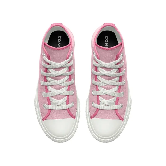Converse High Top Custom Chuck Taylor All Star By You Sunrise Pink 8211 Kids
