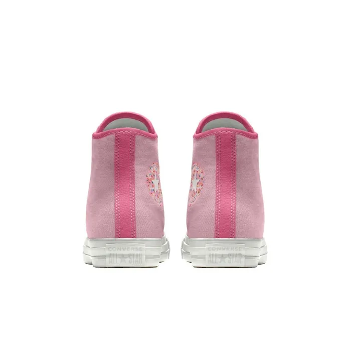 Converse High Top Custom Chuck Taylor All Star By You Sunrise Pink 8211 Kids