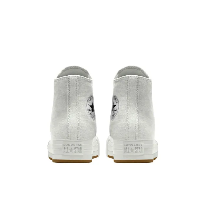 Converse High Top Custom Chuck Taylor All Star EVA Lift Platform By You Blank Canvas 8211 KidsWomen