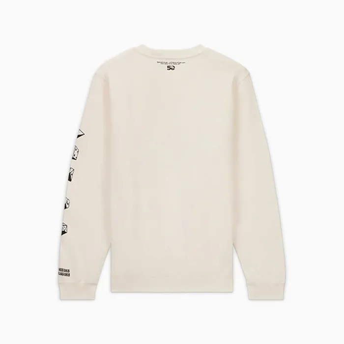 Converse Jackets and Sweatshirts Converse X Dungeons and Dragons Crewneck TShirt Egret 8211 MenWomen