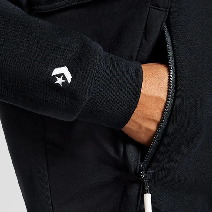 Converse Jackets and Sweatshirts Wordmark Pullover Hoodie Converse Black 8211 Women