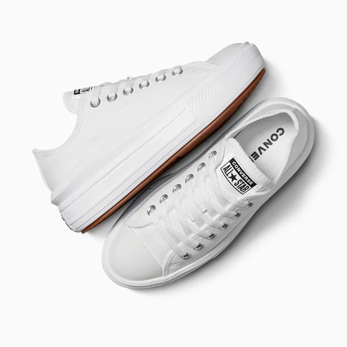 Converse Lift Platforms Chuck Taylor All Star Move Platform Whitewhitewhite 8211 Women