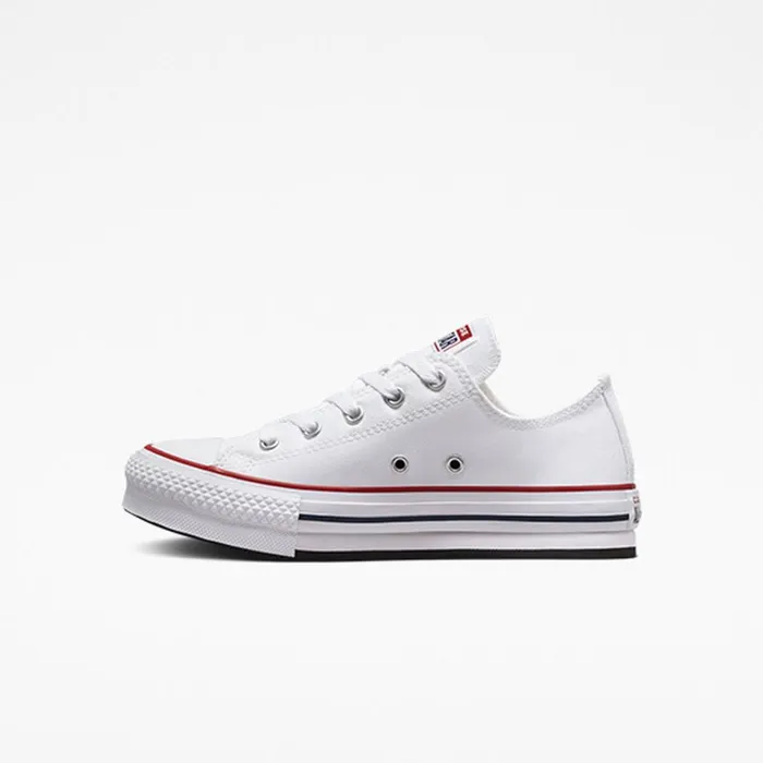 Converse Low Top Chuck Taylor All Star EVA Lift Whitegarnetnavy 8211 Kids