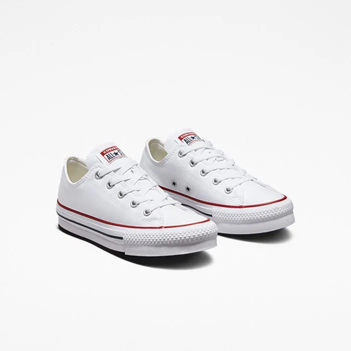 Converse Low Top Chuck Taylor All Star EVA Lift Whitegarnetnavy 8211 Kids