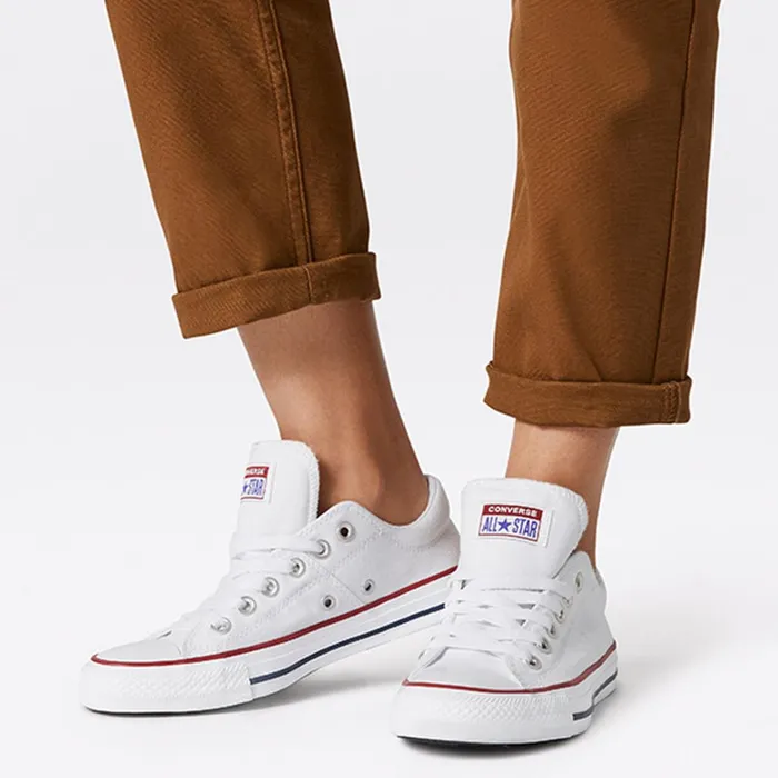 Converse Low Top Chuck Taylor All Star Madison Whitewhitewhite 8211 Women