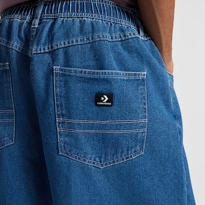 Converse Pants and Shorts Baggy 9034 Denim Shorts Lt Stone Wash 8211 Men