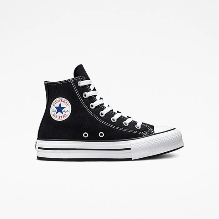 Converse Platforms Chuck Taylor All Star EVA Lift Platform Blackwhiteblack 8211 Kids Converse Platforms Chuck Taylor All Star EVA Lift Platform Blackwhiteblack 8211 Kids