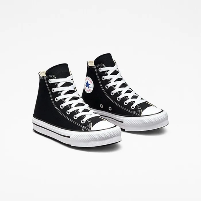 Converse Platforms Chuck Taylor All Star EVA Lift Platform Blackwhiteblack 8211 Kids