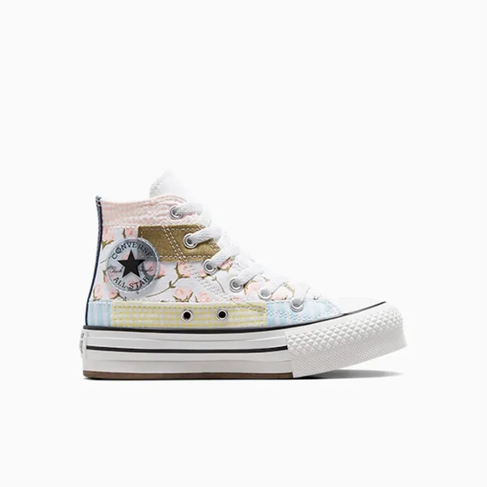 Converse Platforms Chuck Taylor All Star EVA Lift Platform Patchwork Whitedonut Glazetrue Sky 8211 Kids Converse Platforms Chuck Taylor All Star EVA Lift Platform Patchwork Whitedonut Glazetrue Sky 8211 Kids
