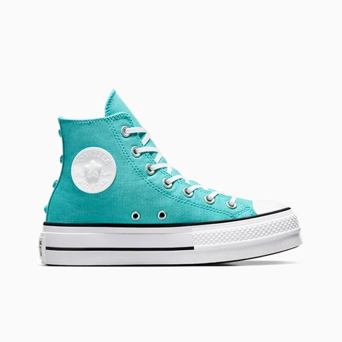 Converse Platforms Chuck Taylor All Star Lift Platform Stars Ocean Dripwhiteblack 8211 Women