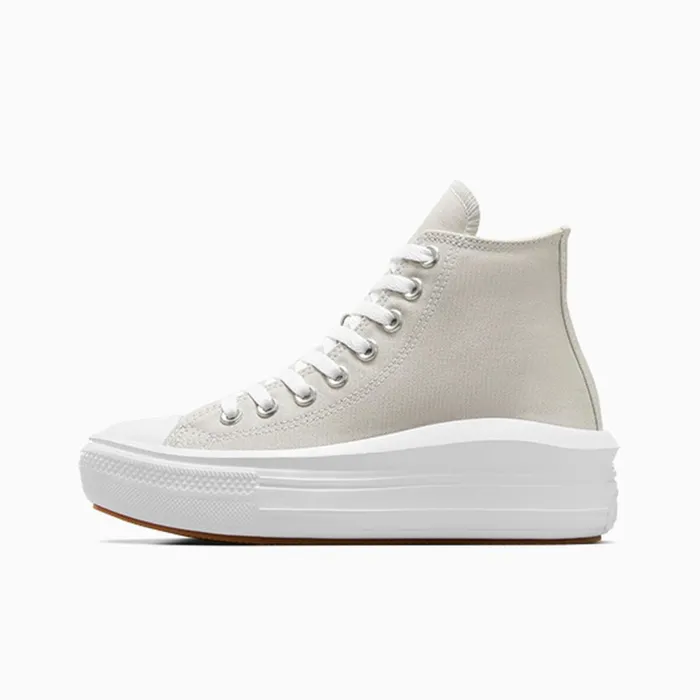 Converse Platforms Chuck Taylor All Star Move Platform Fossilized Greywhiteblack 8211 Women