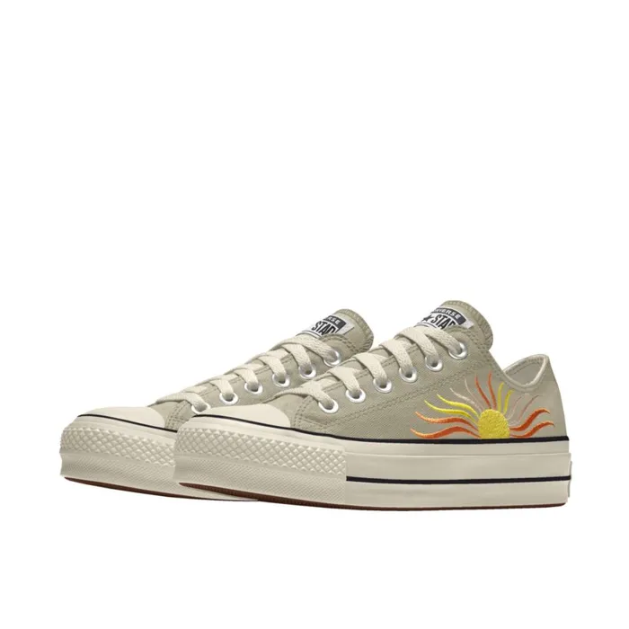 Converse Platforms Custom Chuck Taylor All Star Lift Platform By You Nutty Granola 8211 MenWomen
