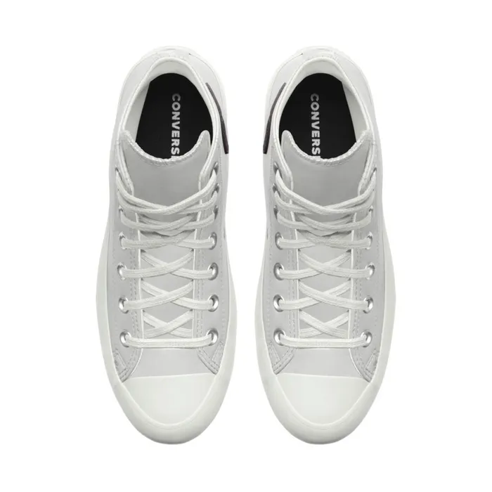 Converse Platforms Custom Chuck Taylor All Star Lugged Platform Leather By You Fossilized 8211 Women
