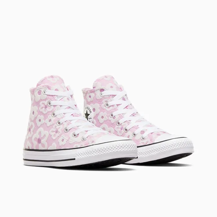 Converse Prints Chuck Taylor All Star Floral Embroidery Stardust Lilacgrape Fizz 8211 Kids