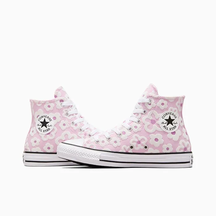 Converse Prints Chuck Taylor All Star Floral Embroidery Stardust Lilacgrape Fizz 8211 Kids