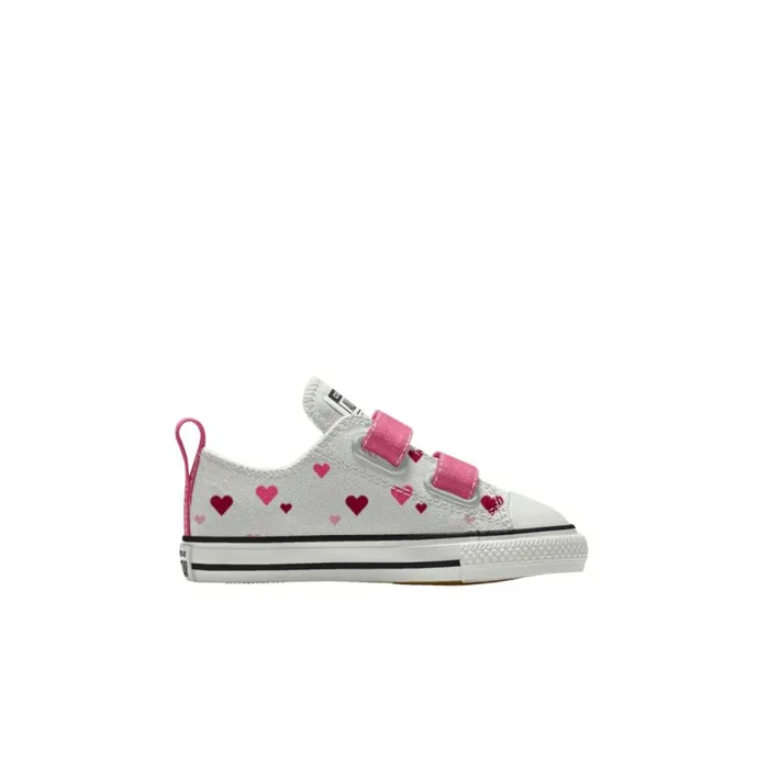 Converse Prints Custom Chuck Taylor All Star EasyOn By You White Hearts 8211 Kids Converse Prints Custom Chuck Taylor All Star EasyOn By You White Hearts 8211 Kids