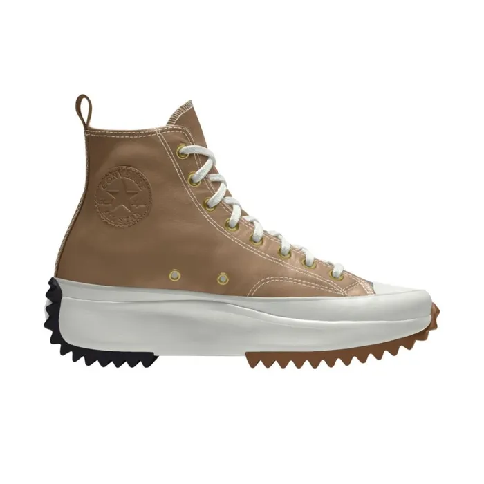 Converse Run Star Custom Run Star Hike Platform Leather By You Champagne Tan 8211 Women Converse Run Star Custom Run Star Hike Platform Leather By You Champagne Tan 8211 Women