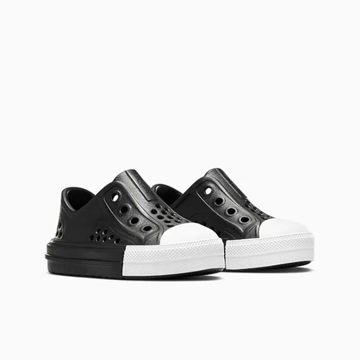 Converse SlipOns Chuck Taylor All Star Play Lite CX Blackblackwhite 8211 Kids