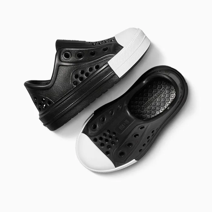 Converse SlipOns Chuck Taylor All Star Play Lite CX Blackblackwhite 8211 Kids