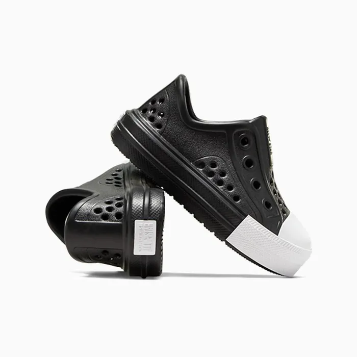 Converse SlipOns Chuck Taylor All Star Play Lite CX Blackblackwhite 8211 Kids