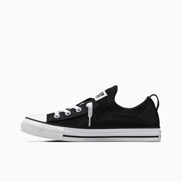 Converse SlipOns Chuck Taylor All Star Shoreline Knit Slip Blackwhiteblack 8211 Women