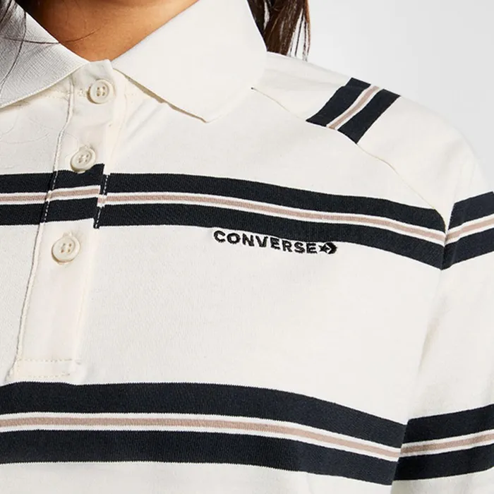 Converse Tops and Shirts Marquis ShortSleeve Polo Converse Egret 8211 Women