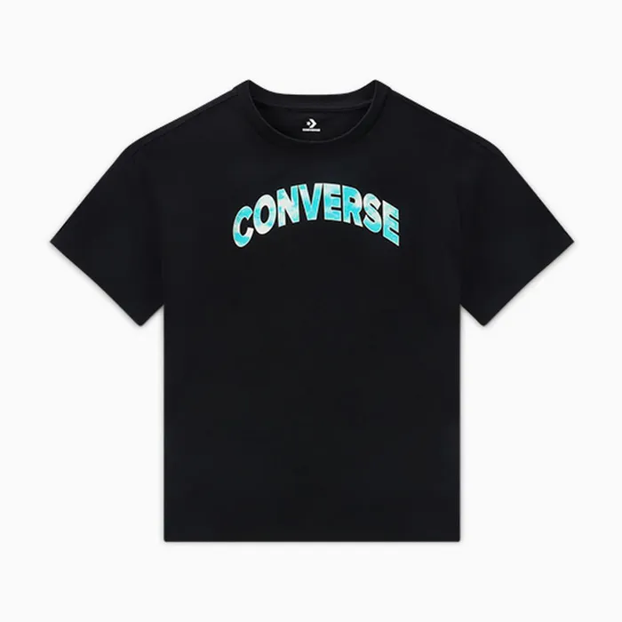 Converse Tops and Shirts TieDye Logo TShirt Converse Black 8211 Women
