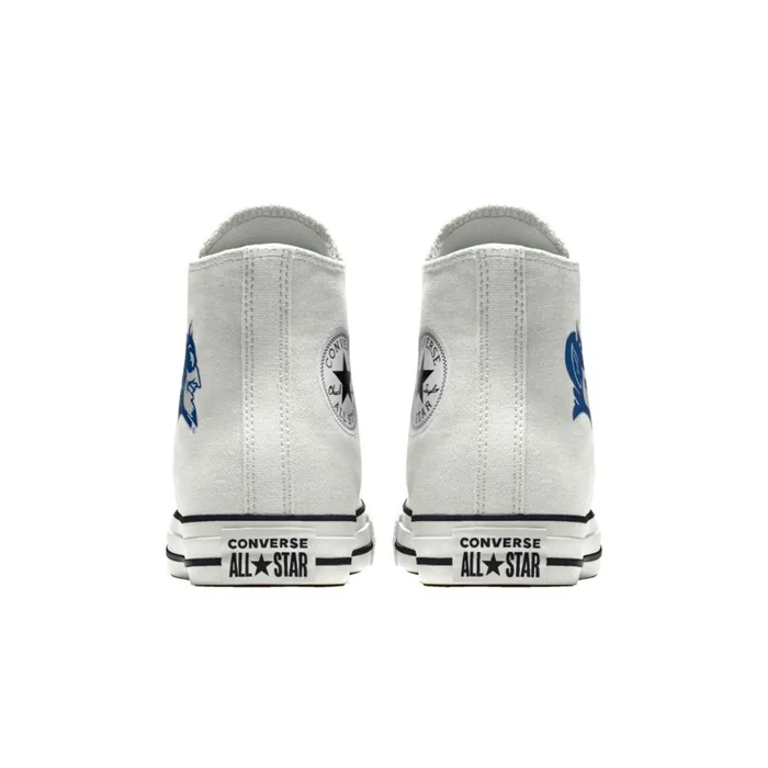 Converse Wide Width Chuck Taylor All Star Duke University High Top Selected Color White 8211 WomenMen