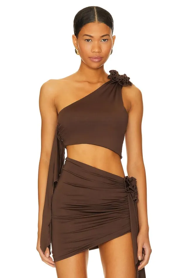 Cordelia Top Chocolate Brown Women Lovers and Friends Tops