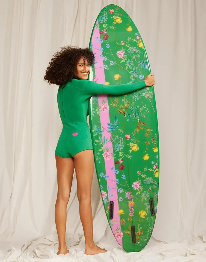 Custom Short Surfboard 8211 Tulips Women Cynthia Rowley Surf and Swim