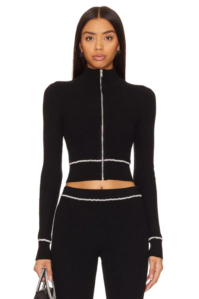 Dani Embellished Sweater Black Women Lovers and Friends Sweaters and Knits