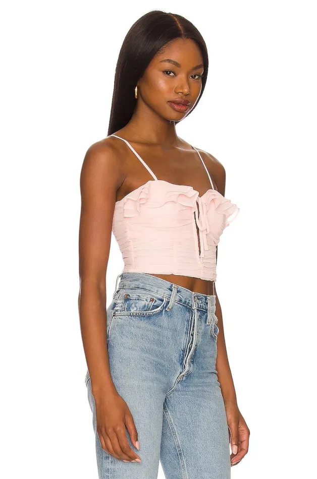 Dawn Top Blush Pink Women Lovers and Friends Tops