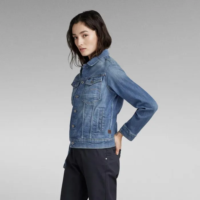 Denim Jackets Women GStar RAW Arc 3D Jacket Vintage Medium Aged