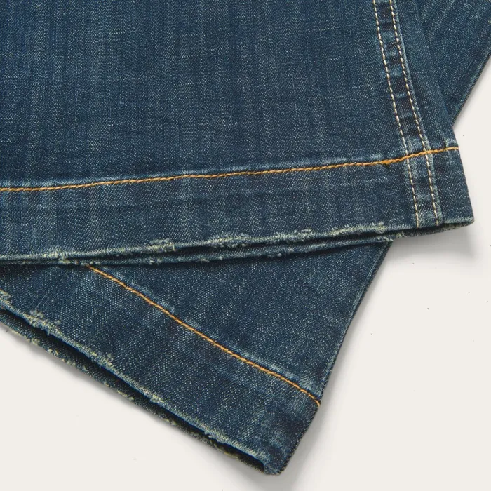 Denim Women Stetson 214 City Trouser Jeans In Medium Wash Blue