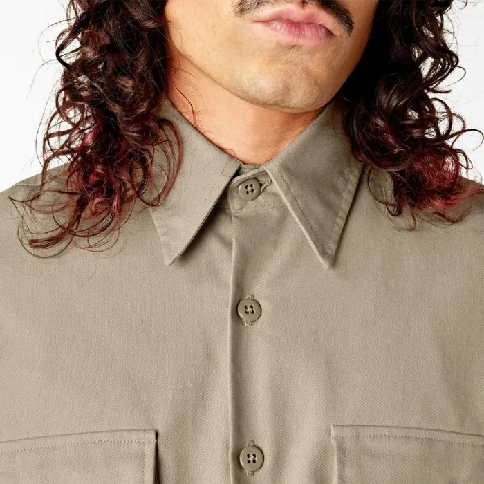 Dickies Button Up Dickies X Willy Chavarria Long Sleeve Work Shirt Desert Sand Desert Sand ds 8211 Men Dickies Button Up Dickies X Willy Chavarria Long Sleeve Work Shirt Desert Sand Desert Sand ds 8211 Men