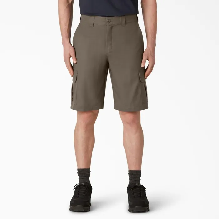Dickies Cargo FLEX Cooling Active Waist Regular Fit Cargo Shorts 11034 Mushroom Mushroom mr1 8211 Men Dickies Cargo FLEX Cooling Active Waist Regular Fit Cargo Shorts 11034 Mushroom Mushroom mr1 8211 Men