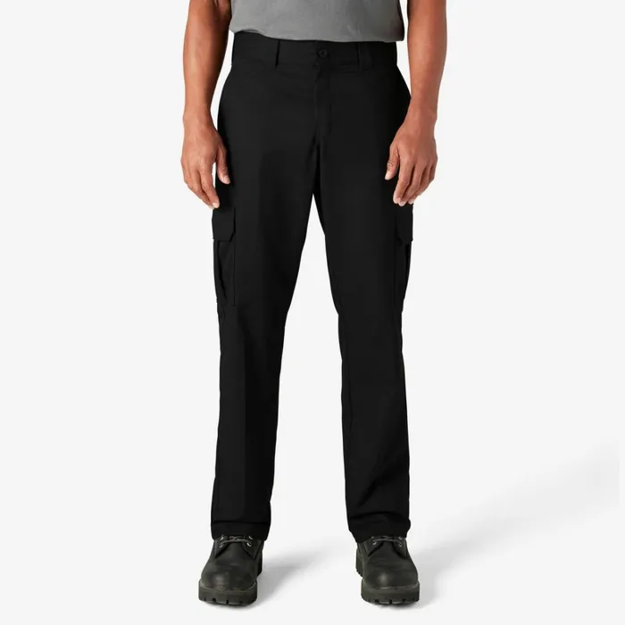 Dickies Cargo FLEX Regular Fit Cargo Pants Black Black bk 8211 Men