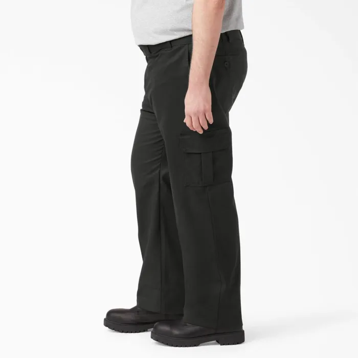 Dickies Cargo FLEX Regular Fit Cargo Pants Black Black bk 8211 Men Dickies Cargo FLEX Regular Fit Cargo Pants Black Black bk 8211 Men