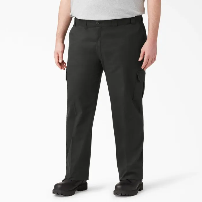 Dickies Cargo FLEX Regular Fit Cargo Pants Black Black bk 8211 Men Dickies Cargo FLEX Regular Fit Cargo Pants Black Black bk 8211 Men