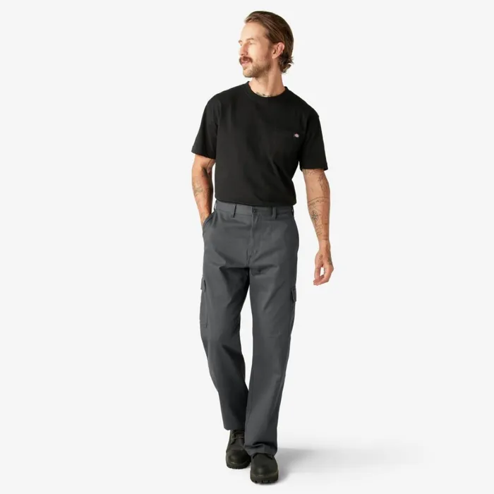 Dickies Cargo Loose Fit Cargo Pants Rinsed Charcoal Gray Rinsed Charcoal Gray rch 8211 Men Dickies Cargo Loose Fit Cargo Pants Rinsed Charcoal Gray Rinsed Charcoal Gray rch 8211 Men