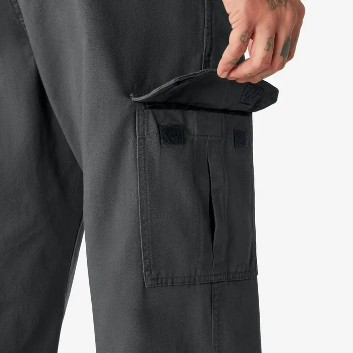 Dickies Cargo Loose Fit Cargo Pants Rinsed Charcoal Gray Rinsed Charcoal Gray rch 8211 Men Dickies Cargo Loose Fit Cargo Pants Rinsed Charcoal Gray Rinsed Charcoal Gray rch 8211 Men