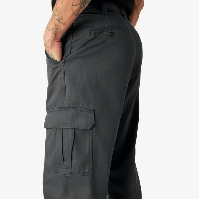 Dickies Cargo Loose Fit Cargo Pants Rinsed Charcoal Gray Rinsed Charcoal Gray rch 8211 Men Dickies Cargo Loose Fit Cargo Pants Rinsed Charcoal Gray Rinsed Charcoal Gray rch 8211 Men