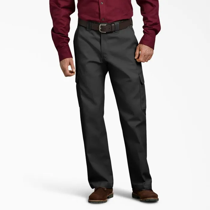 Dickies Cargo Relaxed Fit Cargo Work Pants Black Black bk 8211 Men